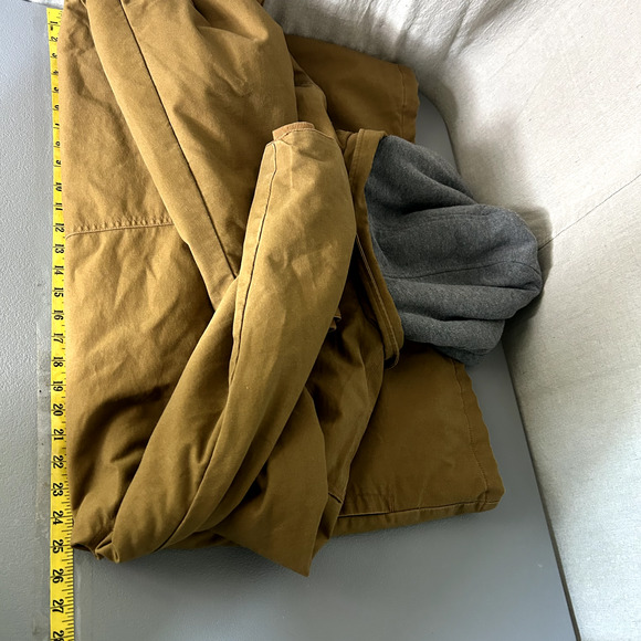 Dickies Mens Hooded Quilt Lined Canvas Work Jacket 2XL Heavyweight Chore Farm - Picture 7 of 9